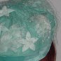 Vintage hat union made 1960s Turquoise turban bubble style Net No. 147