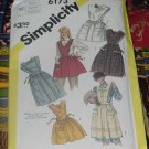 Simplicity 6173 Crafts aprons bib aprons No. 86