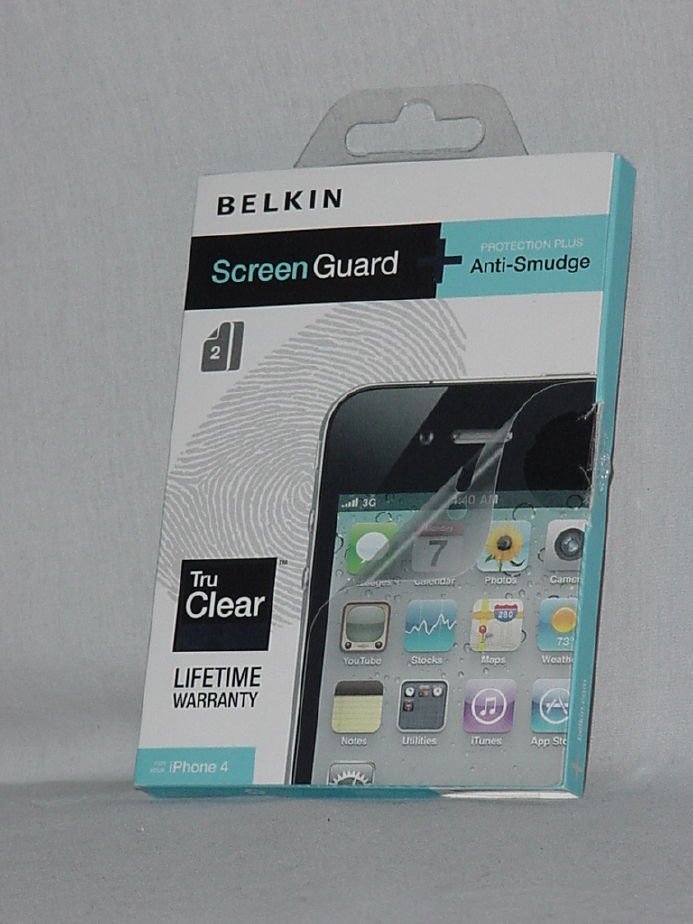 Belkin Screen Guard for iPhone 4 AntiSmudge TruClear No. 160