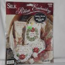 Silk Ribbon Embroidery Holiday Gift Set Bucilla Kit No. 161 Silk Ribbon Embroidery Holiday Gift Set Bucilla Kit No. 161