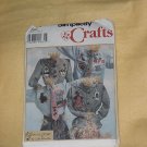 Simplicity 9073 Crafts Homegrown by Linda Kitzmiller Tie Button Cover Appliques No. 161
