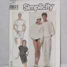 Simplicity 8631 Misses' Men's or Teen-boys Loose-fitting top  size XL No. 163