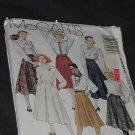 McCall's skirts  3923 Gore skirt mid-knee skirts  No. 1120