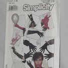 Simplicity 8774 The Accessory Club Gloves Uncut Pattern  No. 165