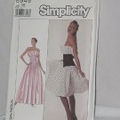 Strapless Dress Simplicity 8949 Prom dress up dress Size 16 N0. 165