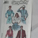Simplicity 8178 Misses or Mens Loose fitting shirt Size XL  No. 165