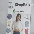 Simplicity 9200 Blouses Shirts size RR 14, 16, 18, 20  No. 165