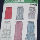 New Look Simplicity Pattern 6953 Summer Skirts No. 165