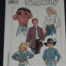 Simplicity 8365 Boys' or Girls' loose fitting shirt No. 165 Simplicity 8365 Boys' or Girls' loose fitting shirt No. 165