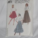 Skirts Simplicity  8305 14--20 Western style uncut  No. 165