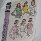 3550 McCalls Blouses Tops from 1973 Uncut Vintage Pattern No. 167 3550 McCalls Blouses Tops from 1973 Uncut Vintage Pattern No. 167