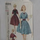 3594 Simplicity Size 11 Bust 31 1/2 Teen Junior Vintage dress shirtwaist dress No. 32 3594 Simplicity Size 11 Bust 31 1/2 Teen Junior Vintage dress shirtwaist dress No. 32