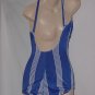 New With Tag Womens Speedo 1 piece Swim Suit Stripe Royal Blue Size 36 Swimsuit No. 170