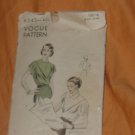 Vogue 6345 Vintage size 14 Bust 32 Blouse with Kimono cap sleeves vintage 1930s-1940s No. 32 Vogue 6345 Vintage size 14 Bust 32 Blouse with Kimono cap sleeves vintage 1930s-1940s No. 32