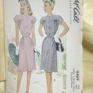 Vintage McCall 6469 Uncut printed pattern Ladies & Misses Dress size 14 Bust 32 No. 167 Vintage McCall 6469 Uncut printed pattern Ladies & Misses Dress size 14 Bust 32 No. 167