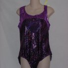 Dance Costume Purple Black Size MA Chorus Line Twirl Jazz Tap Hip Hop Costume  No. 170