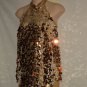 Gold and Silver Bangled Dance Costume Size MC Recital Jazz Tap Hip Hop Costume No. 171