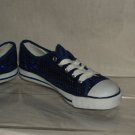 Balera Blue Sequin Tennis Dance Shoes Walking Flat Low top sneakers Size 4 No. 171