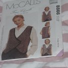McCalls 8866 Faux Chenille Vest Small, Medium Large Extra Large  No. 174