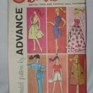 Doll Clothes Original Advance Pattern 6 patterns Group A No. 174