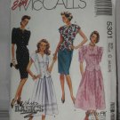 McCall's uncut two piece dress size C 10-12-14 pattern 5301 No. 174 McCall's uncut two piece dress size C 10-12-14 pattern 5301 No. 174