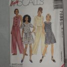 Easy McCall's uncut size B 8-10-12 pattern 7595 Top Pants skirt shorts No. 174 Easy McCall's uncut size B 8-10-12 pattern 7595 Top Pants skirt shorts No. 174