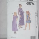 Kwik Sew Sewing Pattern 2818 Girls Dresses sizes 7-8-10-12-14 no. 178 Kwik Sew Sewing Pattern 2818 Girls Dresses sizes 7-8-10-12-14 no. 178