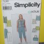 Simplicity Sewing Pattern 7130 size Y 18,20,22 Top Pants Shorts Bag No. 178