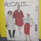 McCalls Sewing Pattern 8322 Womens Size E size 12 Pants No. 178 McCalls Sewing Pattern 8322 Womens Size E size 12 Pants No. 178