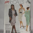 McCalls Sewing Pattern 3167 Size C 10-12-14 Misses Unlined Jacket Dress No. 178