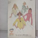 Butterick Sewing Pattern 6656 Juniors Misses Pull Over Tops Size 12 Bust 34 No. 178