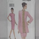 Vogue 9151 Very Easy Very Vogue Jacket Dress Size 14-16-18  Uncut No. 186