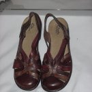 Clark's Bendables Back Strap Sandal 9 1/2 M Browns Womens Shoes No. 183 Clark's Bendables Back Strap Sandal 9 1/2 M Browns Womens Shoes No. 183