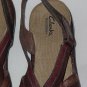 Clark's Bendables Back Strap Sandal 9 1/2 M Browns Womens Shoes No. 183