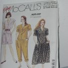 Misses Jumpsuits Dress McCalls 0022 sewing pattern  No. 184