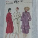 Vogue 9931 Full Sleeve Bow neckline dress Skirt Size 12  No. 185