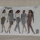 Vogue Misses' Jacket Dress Top Skirt Pants 1044 Dress 8-10-12  No. 188