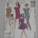 5711 McCalls Misses' Flirty Camisole Top Skirt Pants sewing Pattern Size 10-12-14 Uncut No. 192 5711 McCalls Misses' Flirty Camisole Top Skirt Pants sewing Pattern Size 10-12-14 Uncut No. 192