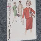 Vintage pattern 5144 Simplicity Misses' women's Suit Overblouse Half Size 22 Bust 44  No. 193