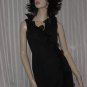 Sizzling Form Fitting Vintage Formal dress 1970s Maxi Dinner Party Ruffled No. 208