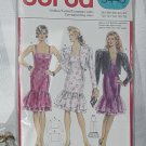 5445 Burda Dress flounce Jacket size 10-18 No. 208 5445 Burda Dress flounce Jacket size 10-18 No. 208
