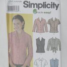 Simplicity 7086 Misses Shirts 6 made easy Size RR 14-20 Unused No. 208