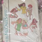 Simplicity 5037 Misses Set of Tops Size Small 10-12 Bust 32 1/2-34 No. 210
