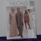 Tunics Caftans Pants Hat Headwrap 4002 McCall's Size Y sml-med-Lrg No. 216