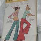Simplicity 5413 Bell bottom bikini jeans and hip hugger wide leg jeans Size 16 No. 216 Simplicity 5413 Bell bottom bikini jeans and hip hugger wide leg jeans Size 16 No. 216