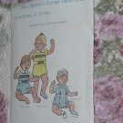 The Children's Corner Patterns 53 Size 6 mo & 12 Mo Elizabaeth Travis Johnson Designs   No. 217