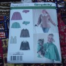 Simplicity 3958 Jacket Capelet Vest Dog Coat Sewing Pattern Size AA XS, S, M No. 225 Simplicity 3958 Jacket Capelet Vest Dog Coat Sewing Pattern Size AA XS, S, M No. 225