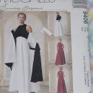 9406  McCalls Evening Elegance Lined Gown Dress Size D 12, 14, 16 No. 193