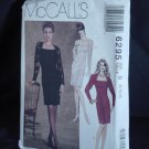 McCalls 6295 Misses' Semi Fitted Dress Size B 8, 10, 12 No. 226 McCalls 6295 Misses' Semi Fitted Dress Size B 8, 10, 12 No. 226