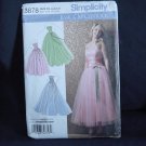 Simplicity 3878 Formal Prom Dressy Special Occasion Dress Size 4, 6, 8, 10, 12 No. 226